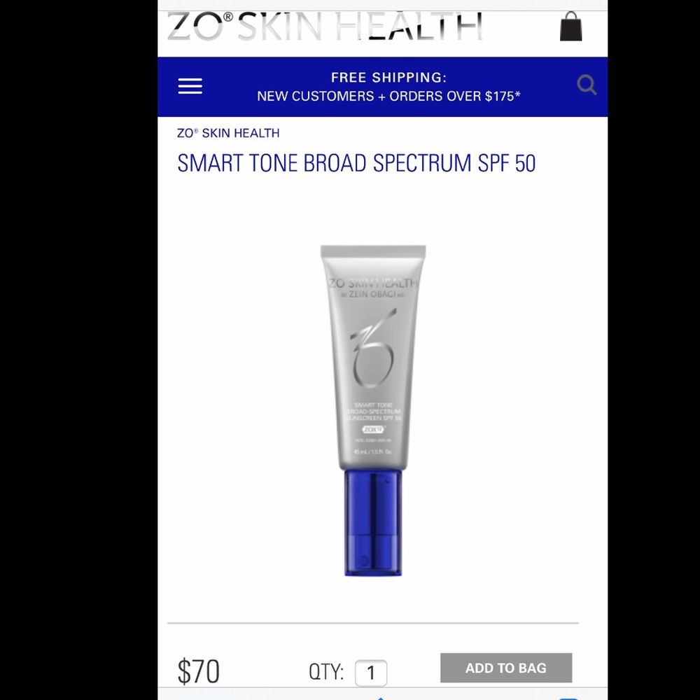 ZO Skin Health SMART TONE BROAD SPECTRUM SPF 50